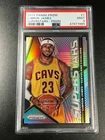 LEBRON JAMES 2014 PANINI PRIZM #1 SUPERSTARS SILVER REFRACTOR PARALLEL PSA 9 NBA