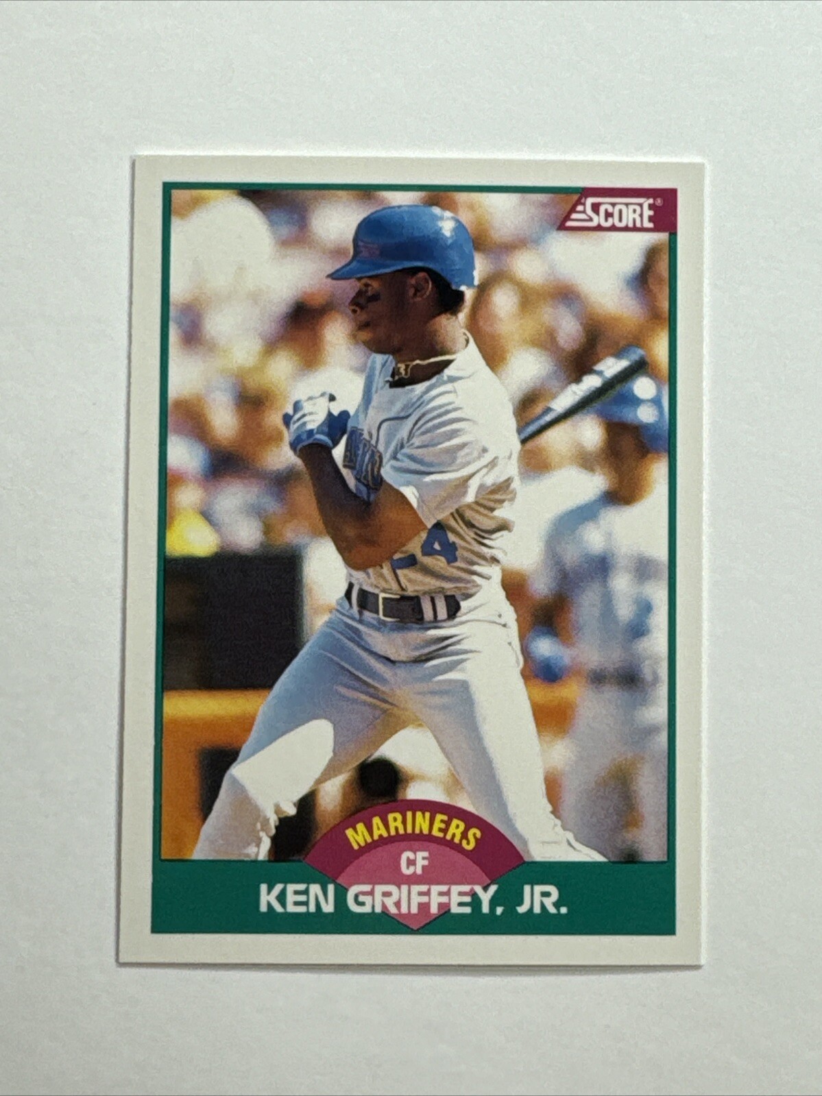 1989 Score Traded #100T ~ Ken Griffey Jr ~ RC ROOKIE 🎖️Set Break!🎖️🔳
