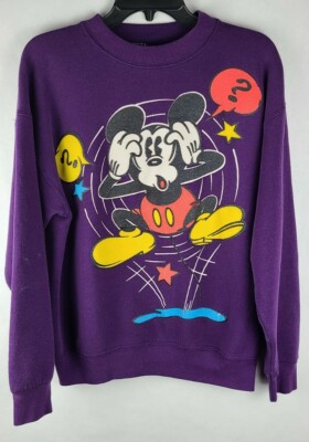 Vintage Mickey Mouse Crew Neck Sweater 