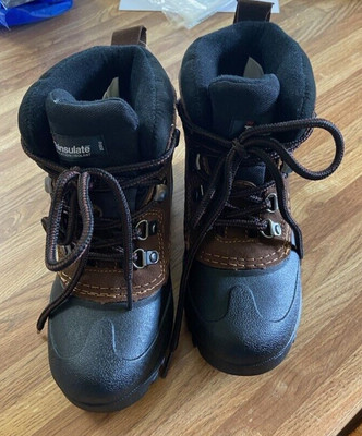 3M 200g Thinsulate Boot GIRL'S SIZE 1 icelander BOOT Brown ASST