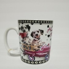 Travel Dog Blue Harbor Collection 18 OZ Coffee Mug Dalmatians Friendship Dog