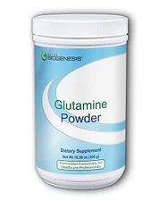 BioGenesis - Glutamine Fine Powder, 300 Grams (Expires 2/20)