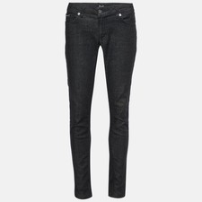 D&G Black Denim Slim Fit Jeans M/Waist 32"