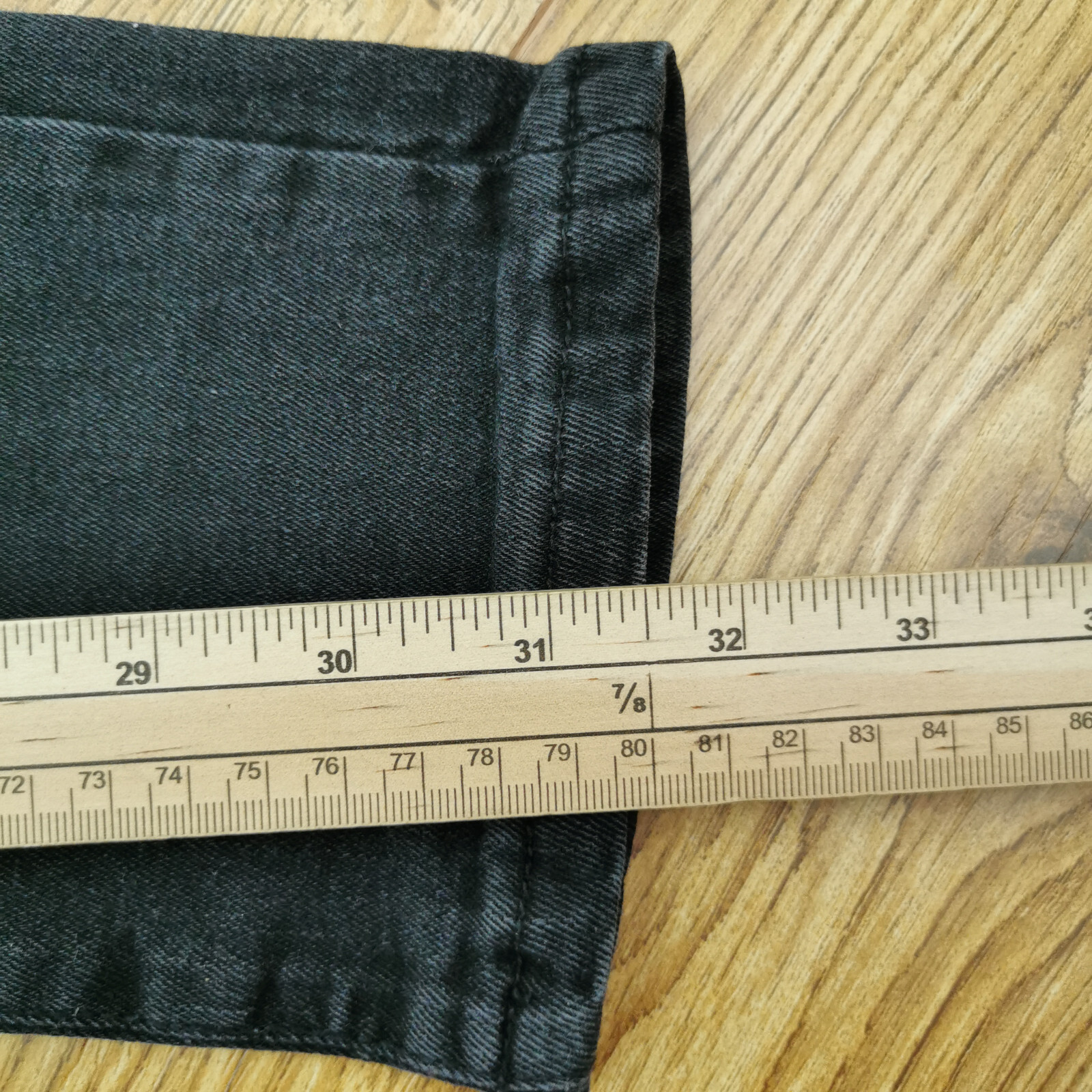 883 Police Moriarty Jeans Mens W28 L32 Black Skinny Fit Stretch Denim Button