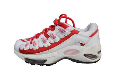 PUMA Schuhe ENDURA CELL Sneaker Unisex Weiß/Rot Gr.37,5 UK 4,5