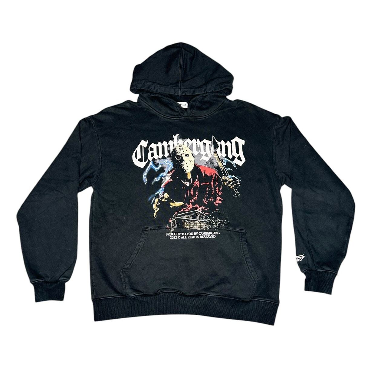 Friday the 13th Jason Voorhees Cambergang Pullover Hoodie Size L
