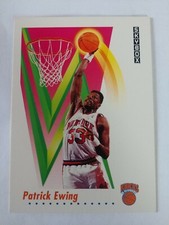 1991-92 SkyBox Basketball #189 Patrick Ewing New York Knicks 