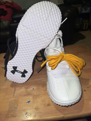 Under Armour (Men's 9) Project Rock 1 Dwayne Johnson Training 3020788-102 White