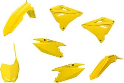 POLISPORT RESTYLE PLASTIC KIT SUZUKI RM125 RM250 2001-2008  New style  2019 look