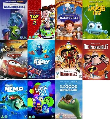 Walt Disney / Pixar DVD Film Movie Classics Multi Buy Discount Family Kids  Child