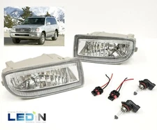 Clear Lens Fog Driving Light Assembly For 98-07 Toyota Land Cruiser Pair LH RH