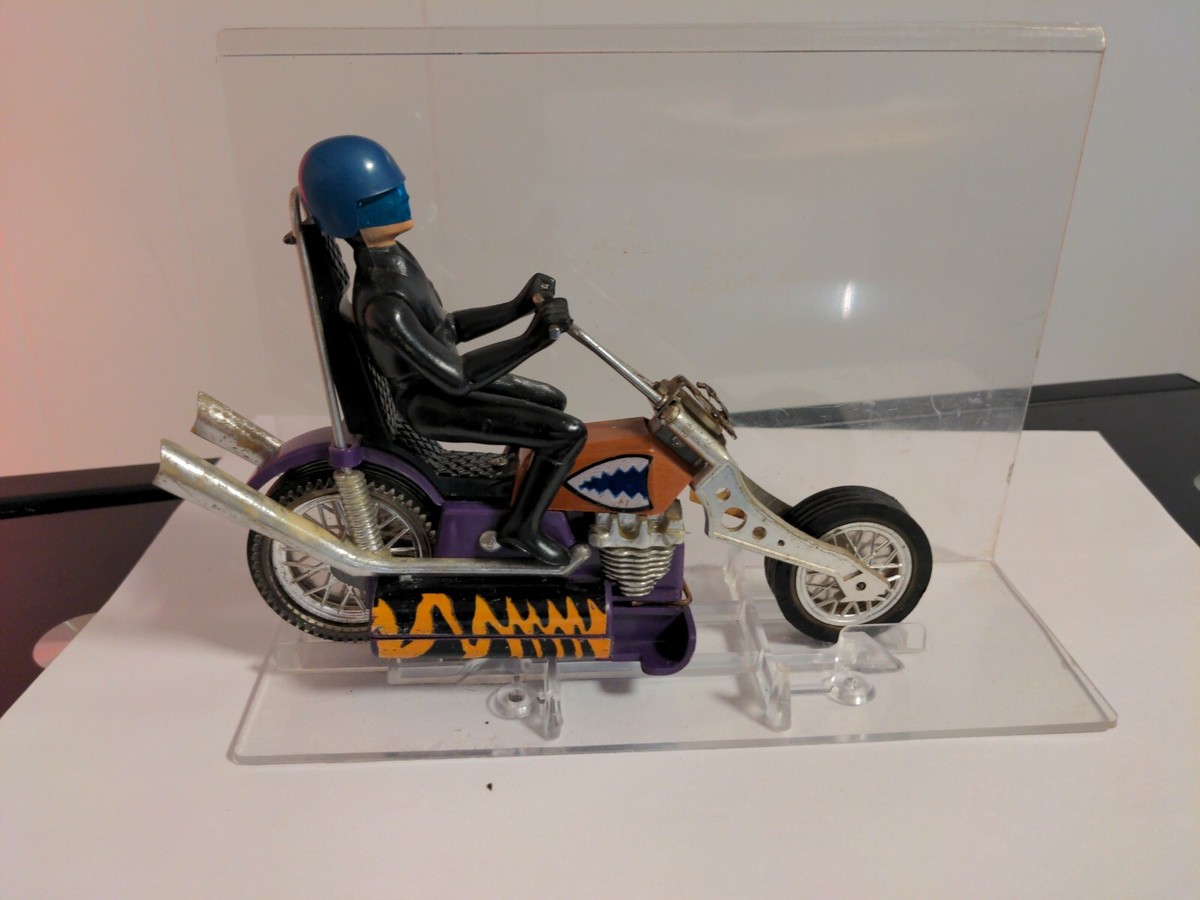 Vintage action figure SCREAM'N DEMONS PROTOTYPE motorcycle Hasbro