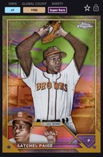 Topps Bunt [DIGITAL CARD] 2023 SATCHEL PAIGE, GILDED BASE, ST LOUIS BROWNS,1153c