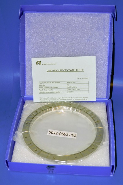 AMAT RETAINING RING 200MM 5 ZONE PROFILTER 0042-05631 for sale online ...