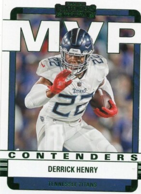2022 PANINI CONTENDERS GREEN DERRICK HENRY #DHE