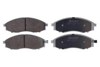 Quaro QP1149 Bremsbelagsatz, Scheibenbremse Vorderachse FÜR Nissan