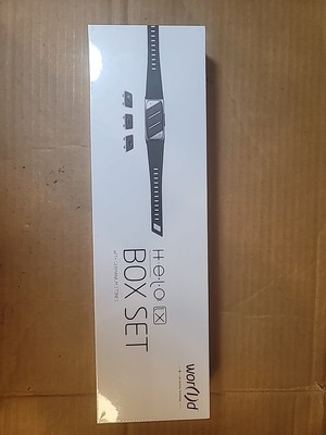 HELO LX Smartband Fitness and Health Monitor with Germanium Stones Box Set NEW
