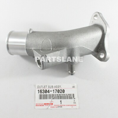 Toyota Land Cruiser HDJ78 OEM Genuine Water Outlet 16304-17020 | eBay
