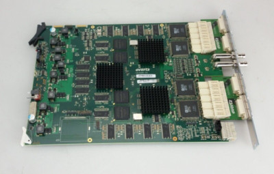 Evertz 3001MVP-GI4-ED   DVI/RGBHV Graphics Input Module with BackPanel