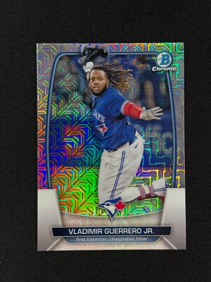 2023 Bowman Chrome - #87 Vladimir Guerrero Jr. Mega Box Silver Mojo