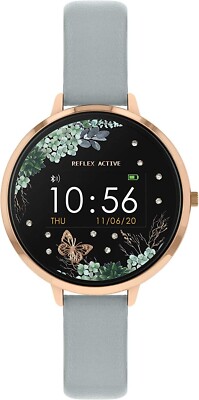 Reflex Active Series 3 Smart Watch With Colour Screen, Crown Navigation Watch