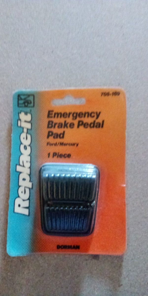 Genuine OEM Ford Brake Pedal Pad - Rubber, Automatic Transmission (BC3Z-2457-B)
