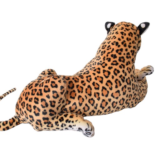 XXL Plüschleopard Plüsch Leopard Plüschtier Kuscheltier Katze 80cm Mehrfarbig - Bild 6 von 7