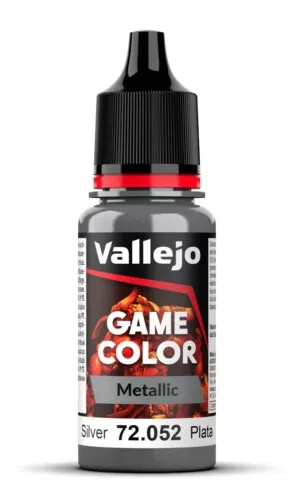 Silver - Game Color Range 18ml - AV Vallejo Paints