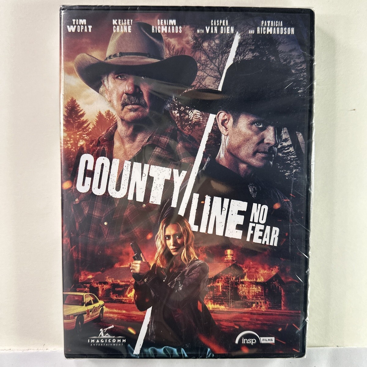 County Line: No Fear (DVD) Tom Wopat Kelsey Crane Patricia