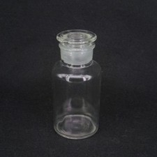 60-2500ml Clear Glass Jar Wide Mouthed Reagent Bottle Chemical Experiment Ware