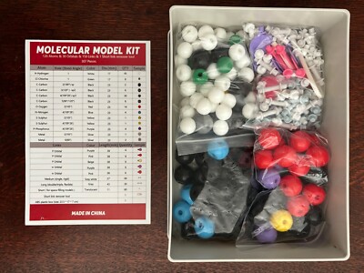 307 Pcs Molecular Model Kit for Organic and Inorganic Chemistry
