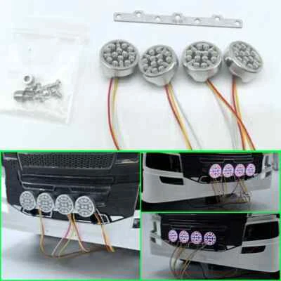 NEIN Faro LED 1/14 Tamiya RC Camión Coche Scania 770S 6X4 56368 8X4 56371