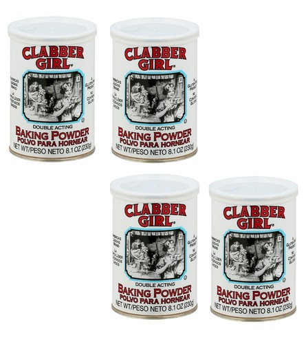 Clabber Girl Gluten-Free Double Acting Baking Powder (8.1 oz Cans) - 4-Pack - Picture 16 of 24