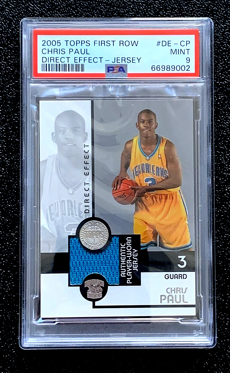 MAGLIA SP 200 PSA 9 2005 CHRIS PAUL TOPPS PRIMA FILA EFFETTO DIRETTO G4309E2722KW