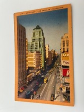 Broadway Street Scene Los Angeles California ...