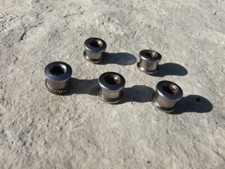 Unbranded Single Speed Chainring Crank Bolts 8mm BMX Fixed Gear Bike 5 Pk. Steel