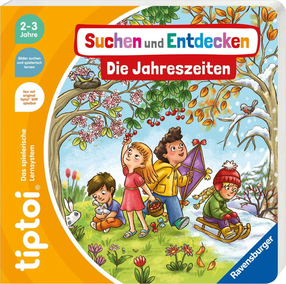 Ravensburger tiptoi Buch Suchen und Entdecken Die Jahreszeiten 49230