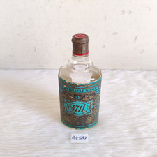 Vintage ECHT KOLNISCH WASSER No.4711 Glasflasche Alt Sammlerstück GL587