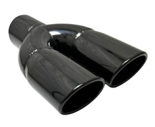 Exhaust Tip 2.50 Inlet 3.00 X 2.50 Outlet 10.00 long WD-OVAL30010-250-BC-SS Dual