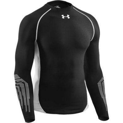 UNDER ARMOUR Coldgear Longsleeve Grippy Crew Neck Top Junior