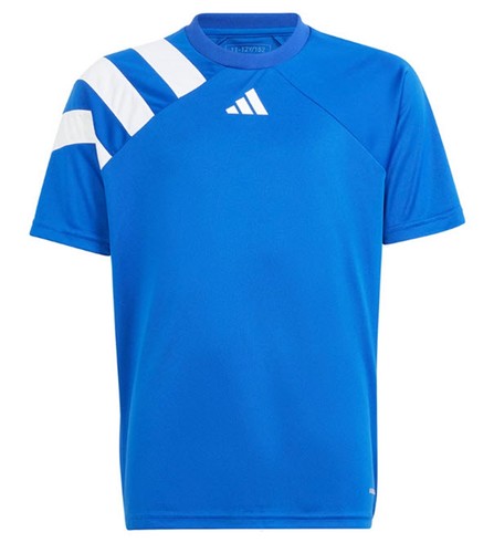 Adidas Youth FORTORE 23 T-Shirts Run Blue Soccer Casual Kid Tee Shirt IQ3207