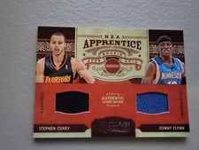 STEPHEN CURRY JONNY FLYNN 2009-2010 PANINI TIMELESS TREASURESS /100 #13 nba CARD