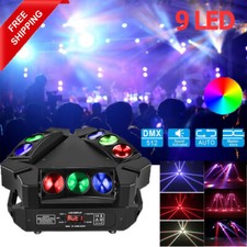 240W 9LED Spider Beam Moving Head Light DMX Strobe Stage Lighting DJ Party Disco