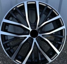 4 Jantes 17'' NEUVES  5X100 GTI POLO SPORT VW Black polish
