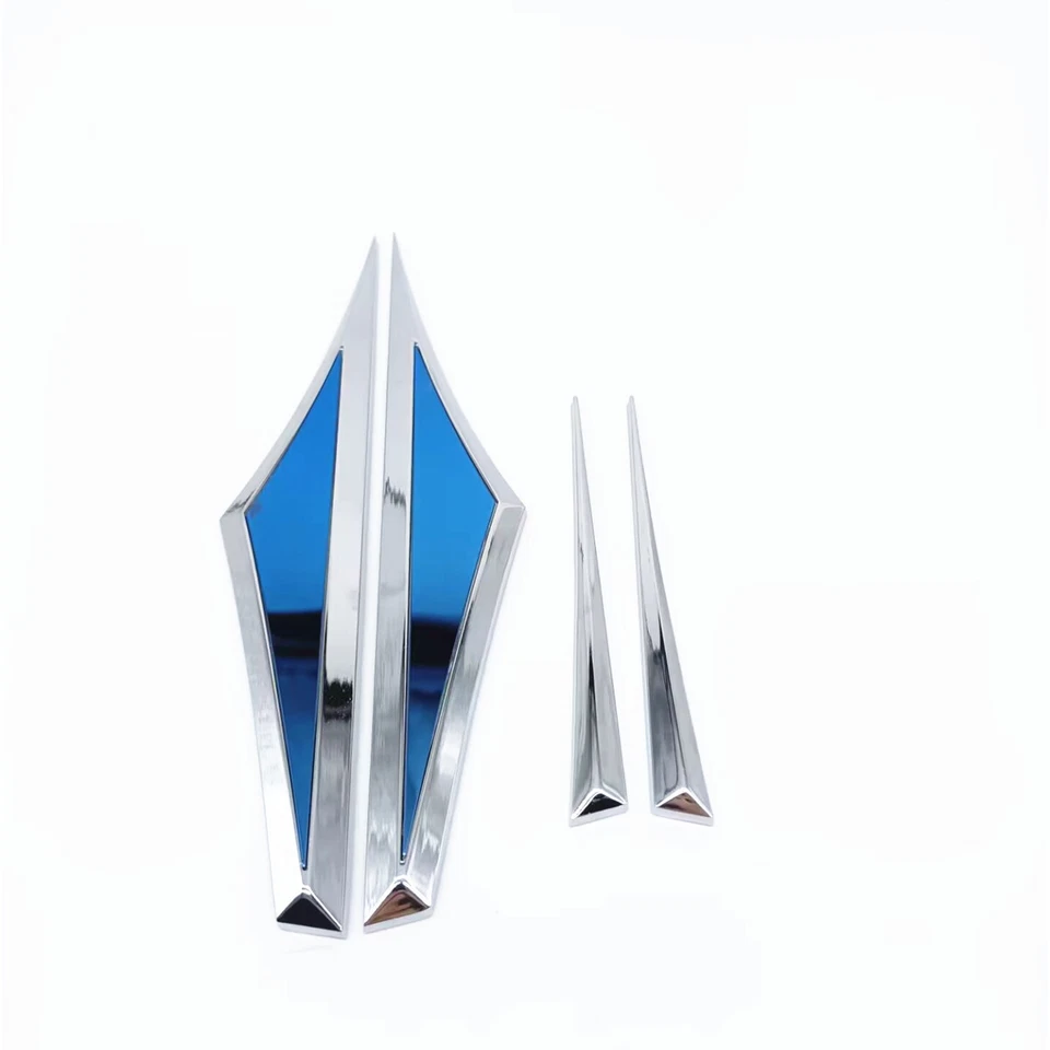 2PC Rustproof Fender Sticker For Car Side Body Door Trim Cover Emblem Decorative - Изображение 4 из 4