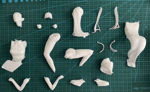 Anime Xiana 1/8 Unpainted GK Models Unassembled Figures Resin Garage Kits 20cmL - Picture 3 of 4