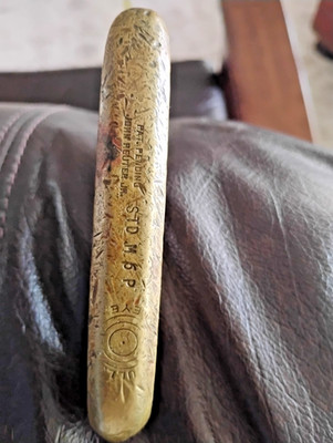 RARE Pre-Acushnet BULLSEYE STD UP PUTTER John Reuter Jr Pat Pending Classic HTF