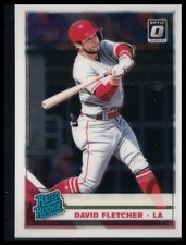 David Fletcher 2019 Donruss Optic Rated Rookie Card!!. rookie card picture