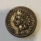 1865 Indian Head Cent EF+++Very Sharp BN Philadelphia Key Date