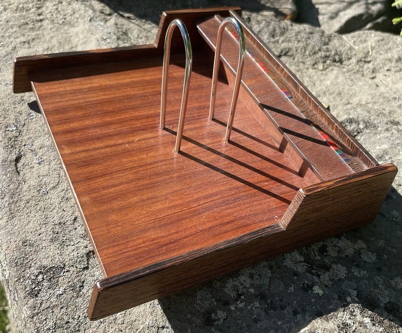 Robert McKeown , Cast Resin and Wood Desk Calendar, California